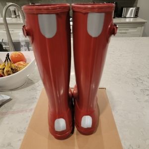 Hunter rain boots, girls size 6